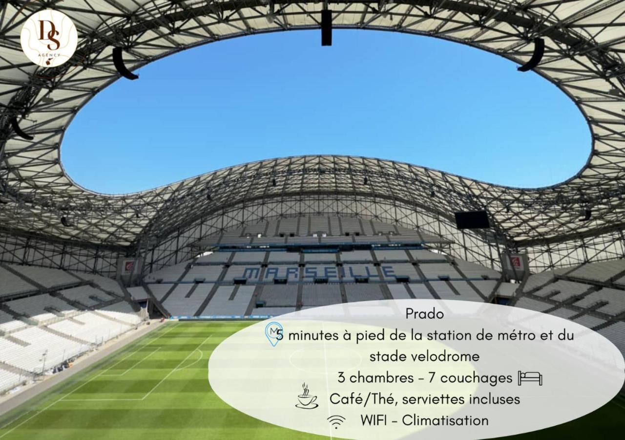 Appartement De Charme Proche Stade Velodrome Марсель Экстерьер фото